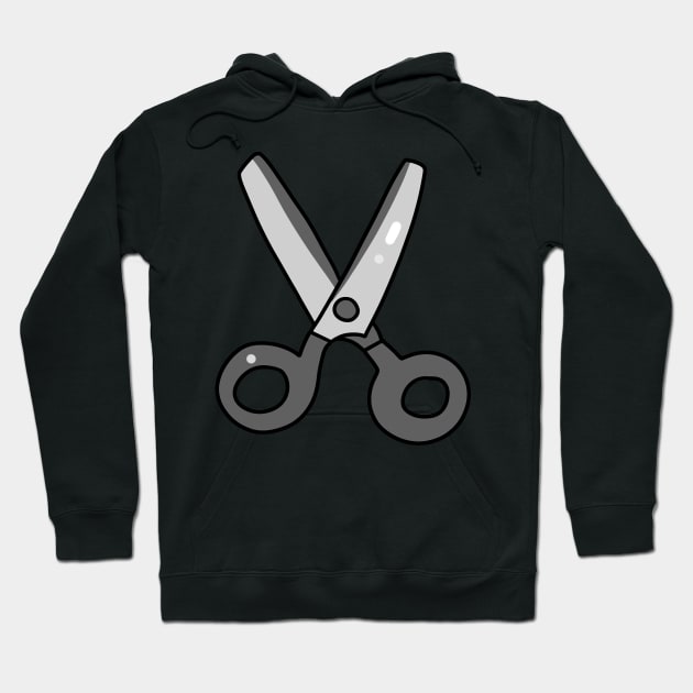 Scissors Hoodie by saradaboru